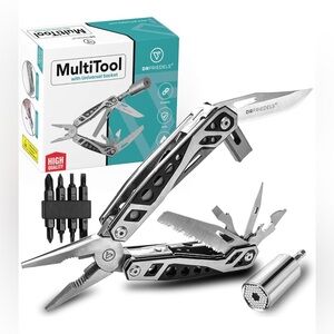 High Quality Stainless Steel 22 Function Multi-Tool with Universal Socket NIB